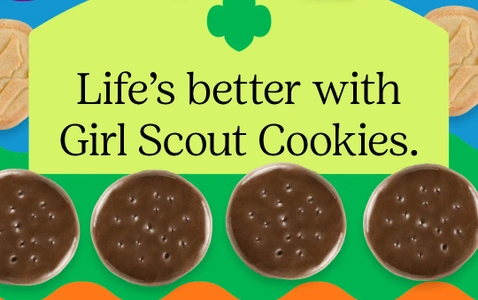 It's Girl Scout Cookie Time