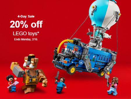 20% Off LEGO Toys