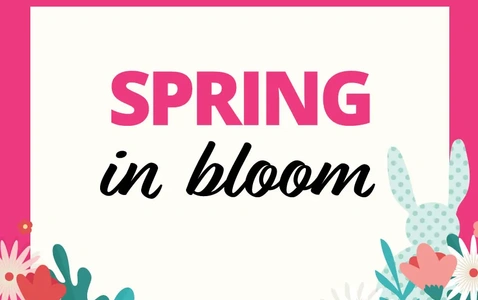 Spring in Bloom! Meet the Easter Bunny + Annual Egg Hunt!