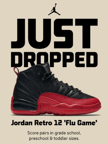 Just Dropped: Jordan Retro 12 & 13