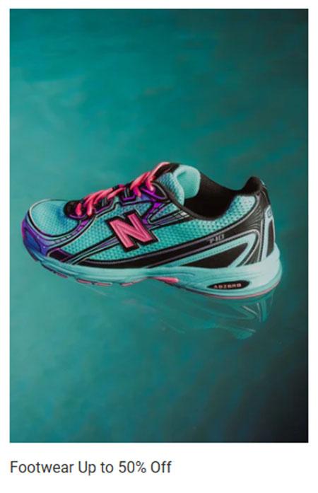 Footwear Up to 50% Off
