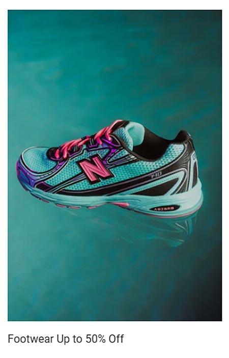 Footwear Up to 50% Off