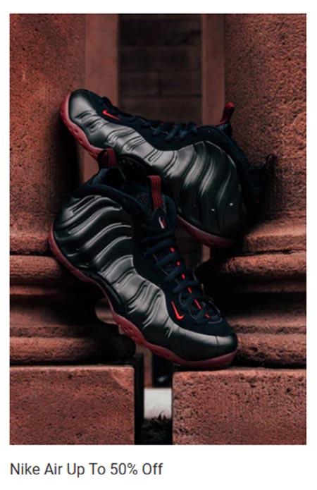 Nike Air Up to 50% Off