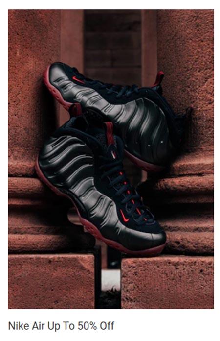 Nike Air Up to 50% Off