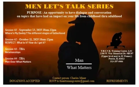 Men, Let’s Talk Series – For Men Only!