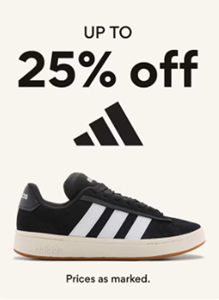 Up to 25% Off Adidas
