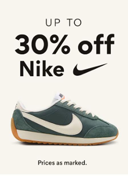 Up to 30% Off Nike