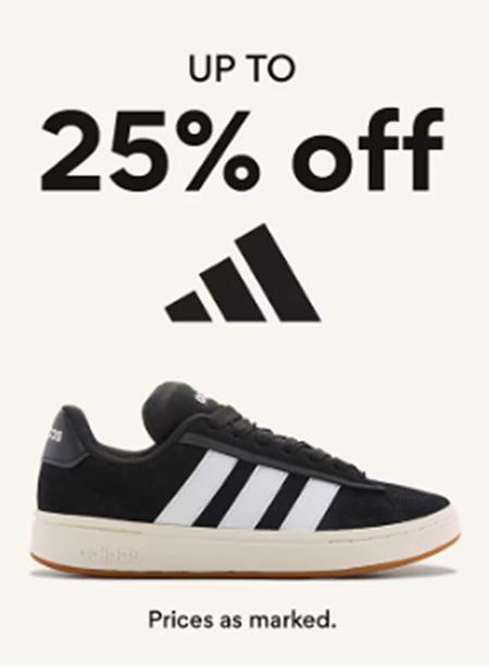 Up to 25% Off Adidas