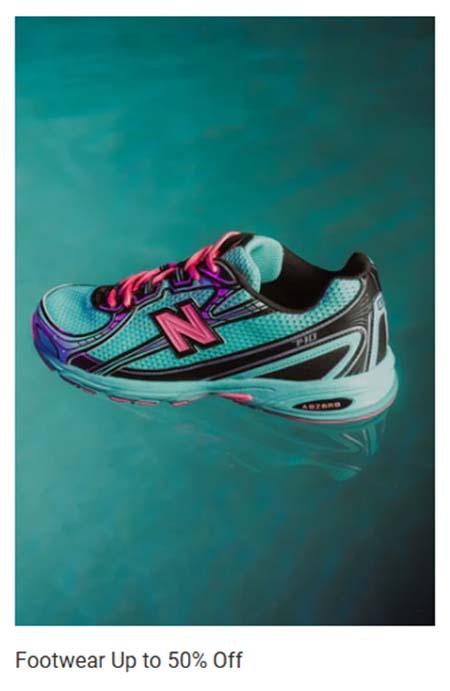 Footwear Up to 50% Off