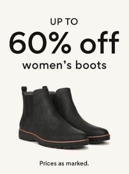 Up to 60% Off Women's Boots