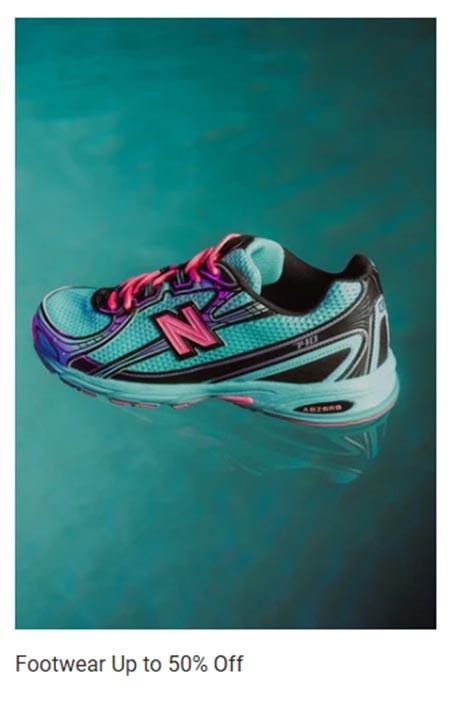 Footwear Up to 50% Off