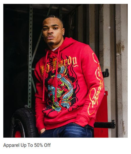 Apparel Up to 50% Off