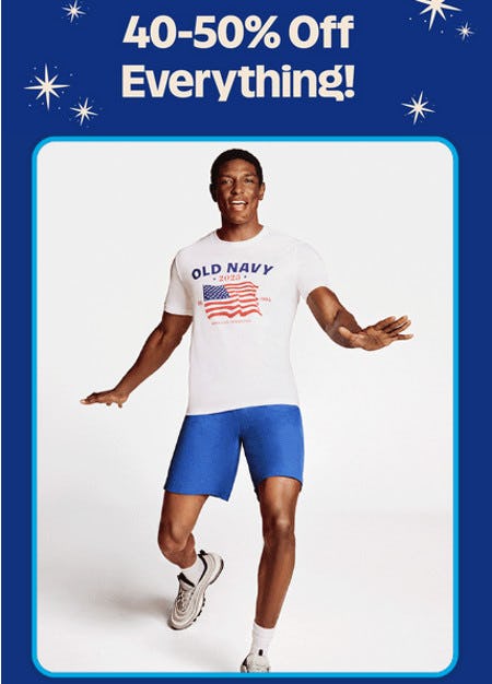40-50% off Everything