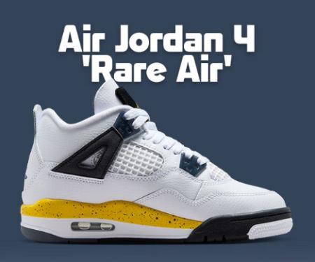 New Air Jordan 4 Retro 'Rare Air'