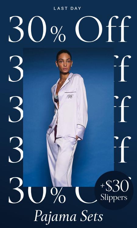 30% off Pajama Sets