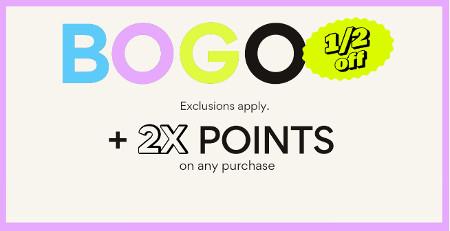 BOGO Half Off