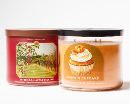 3-Wick Candles $13.95