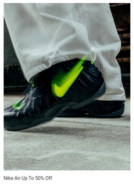 Nike Air Up to 50% Off