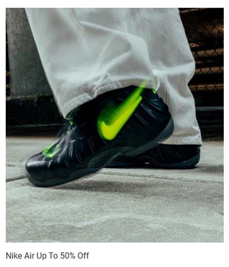 Nike Air Up to 50% Off