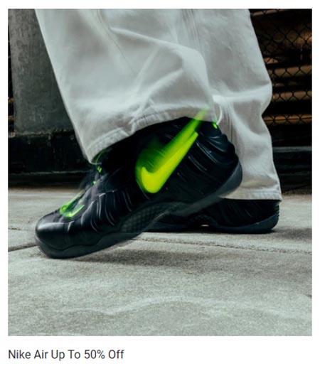 Nike Air Up to 50% Off
