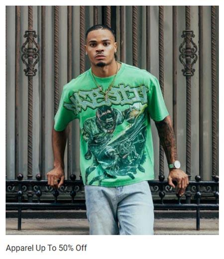 Apparel Up to 50% Off
