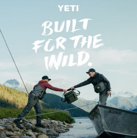 YETI: Built for the Wild