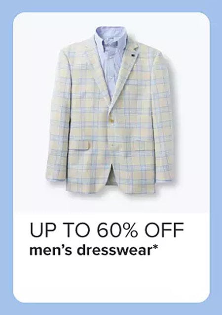 Up to 60% Off Men's Dresswear