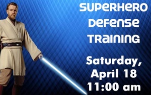 Superhero Defense Training with the Jedi