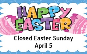 Happy Easter! Mall Closed