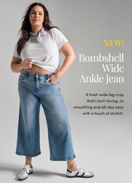 Introducing The Bombshell Wide Ankle Jean