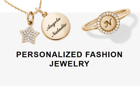 Personalized Fashion Jewelry