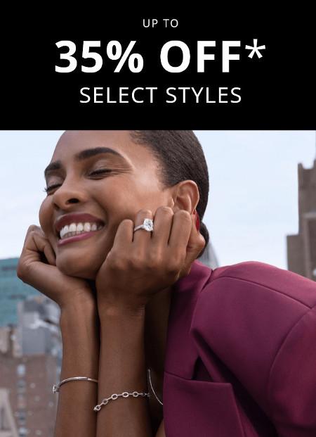 Up to 35% off Select Styles