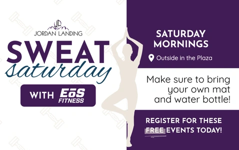 Sweat Saturdays at Jordan Landing