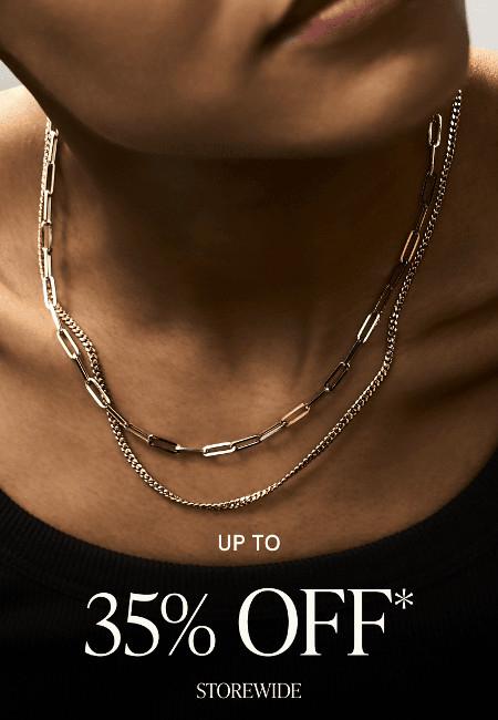 Up to 35% off Storewide