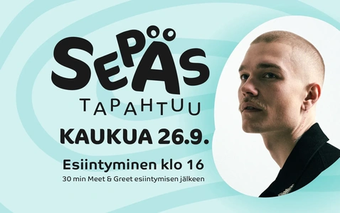 Sepäs tapahtuu – Kaukua artistivieraana thumbnail