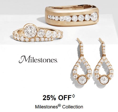 25% off Milestones Collection