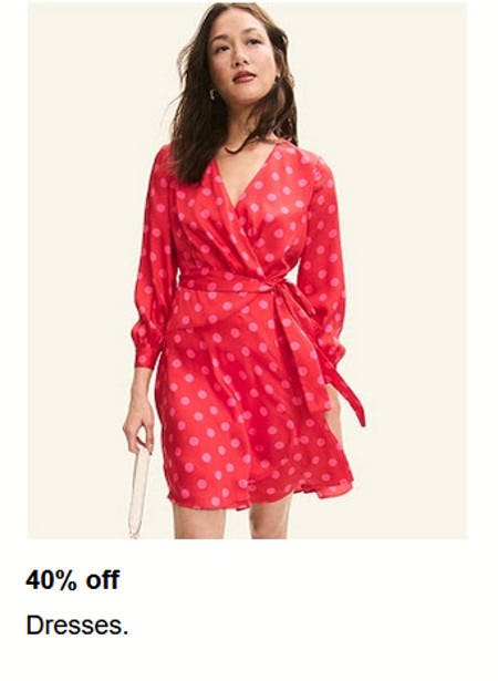 40% off Dresses
