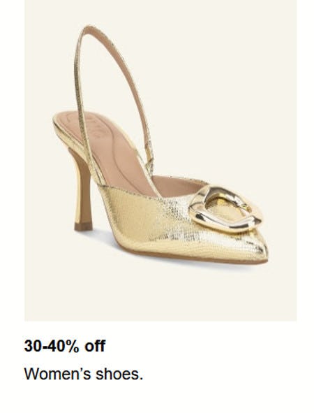 30-40% off Women's Shoes