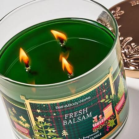 3-Wick Candles $13.95