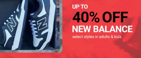 Up to 40% Off New Balance