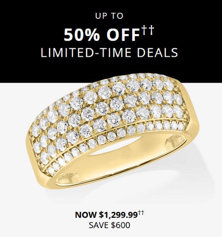Up to 50% off Limited-Time Deals