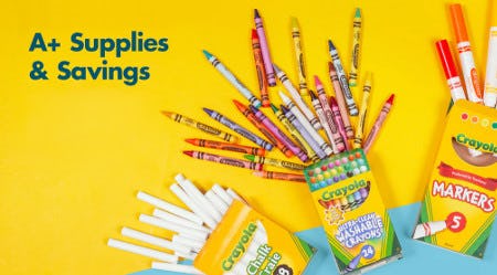 A+ Supplies and Savings
