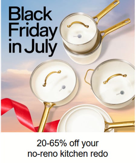 20-65% off Kitchen Essentials