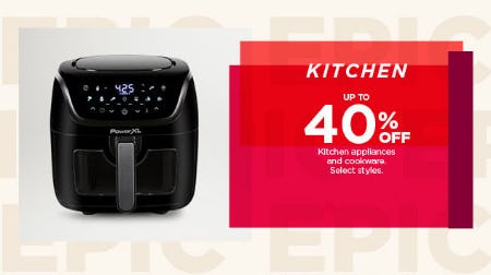 Kitchen Up to 40% Off