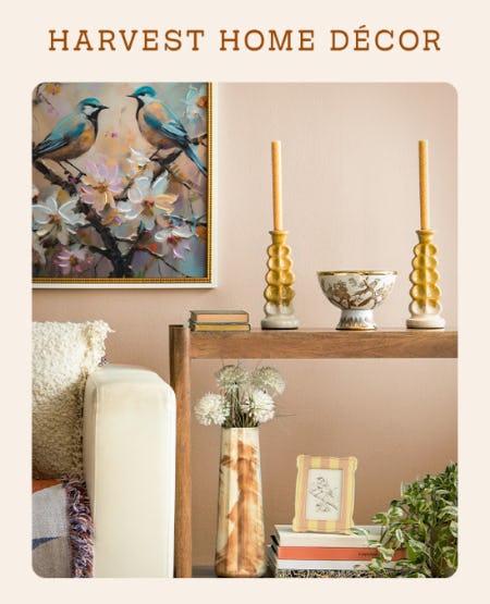 Autumn Glow: New Décor Inside