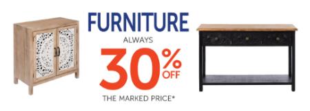 30% Off Furniture