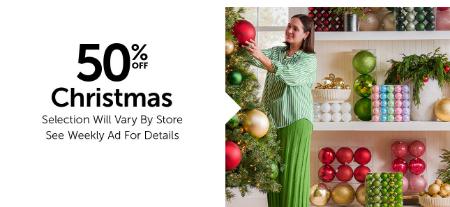 50% Off Christmas