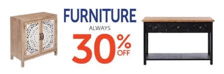 30% Off Furniture