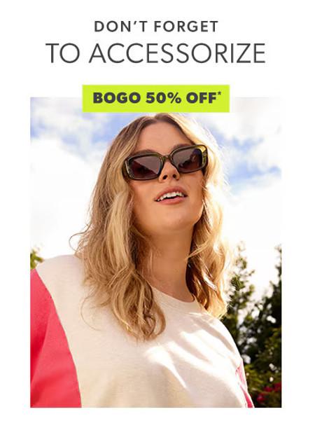 Buy One, Get One 50% off Accessories