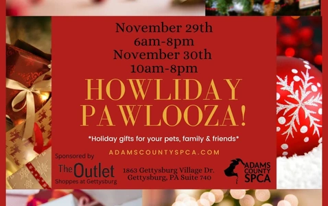  ADAMS COUNTY SPCA ANNUAL HOWLIDAY PAWLOOZA AT THE OUTLET SHOPPES!